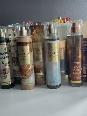 Bath & Body Works Vanilla Body Collection - Assorted Scents, Set Of 12 Pcs